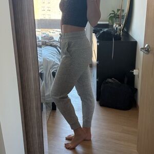 Lululemon waffle textured joggers